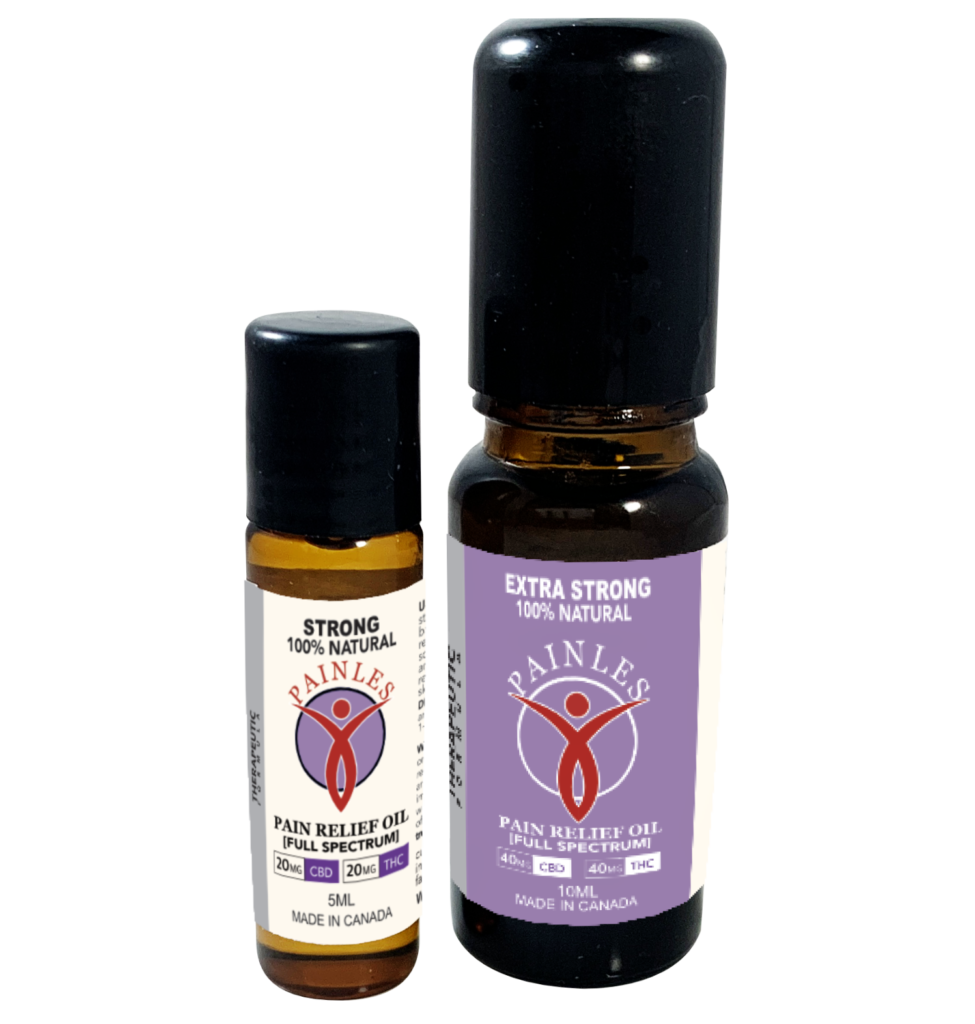 BOTTLES OF PAINLES TOPICAL OIL